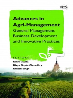 cover image of Advances in Agri-Management